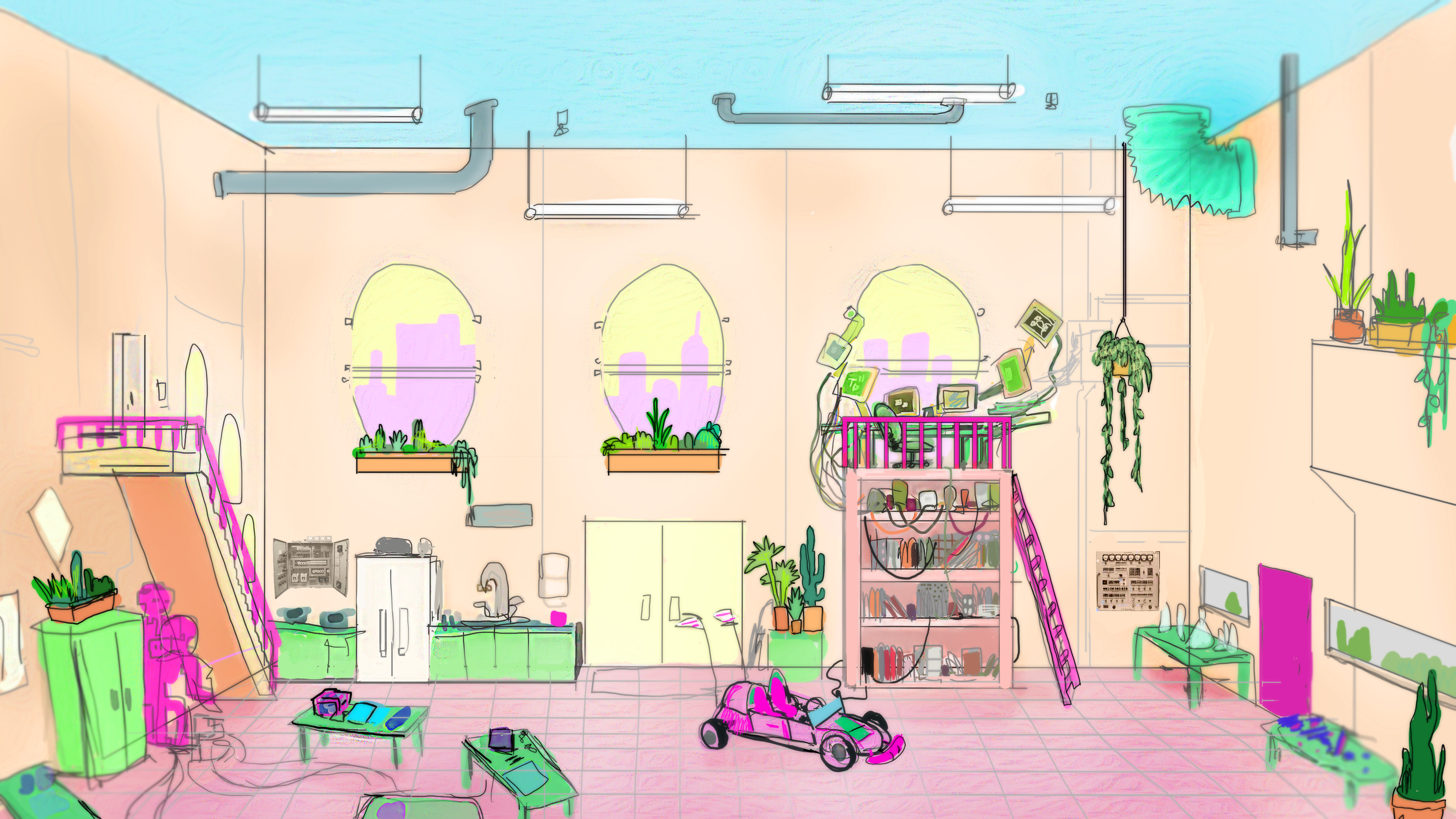Keepout City Visual Development 3